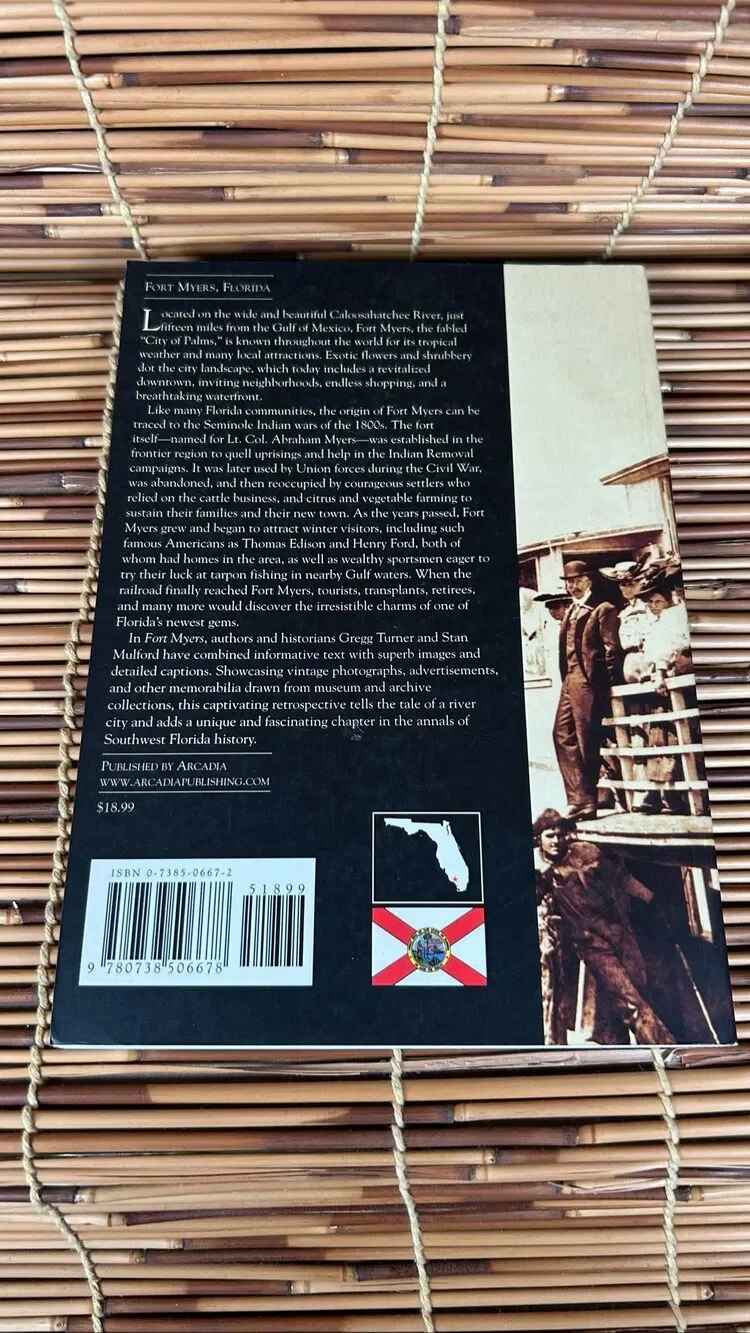 Fort Meyers Images of America Book Paper Back Turner Mulford
